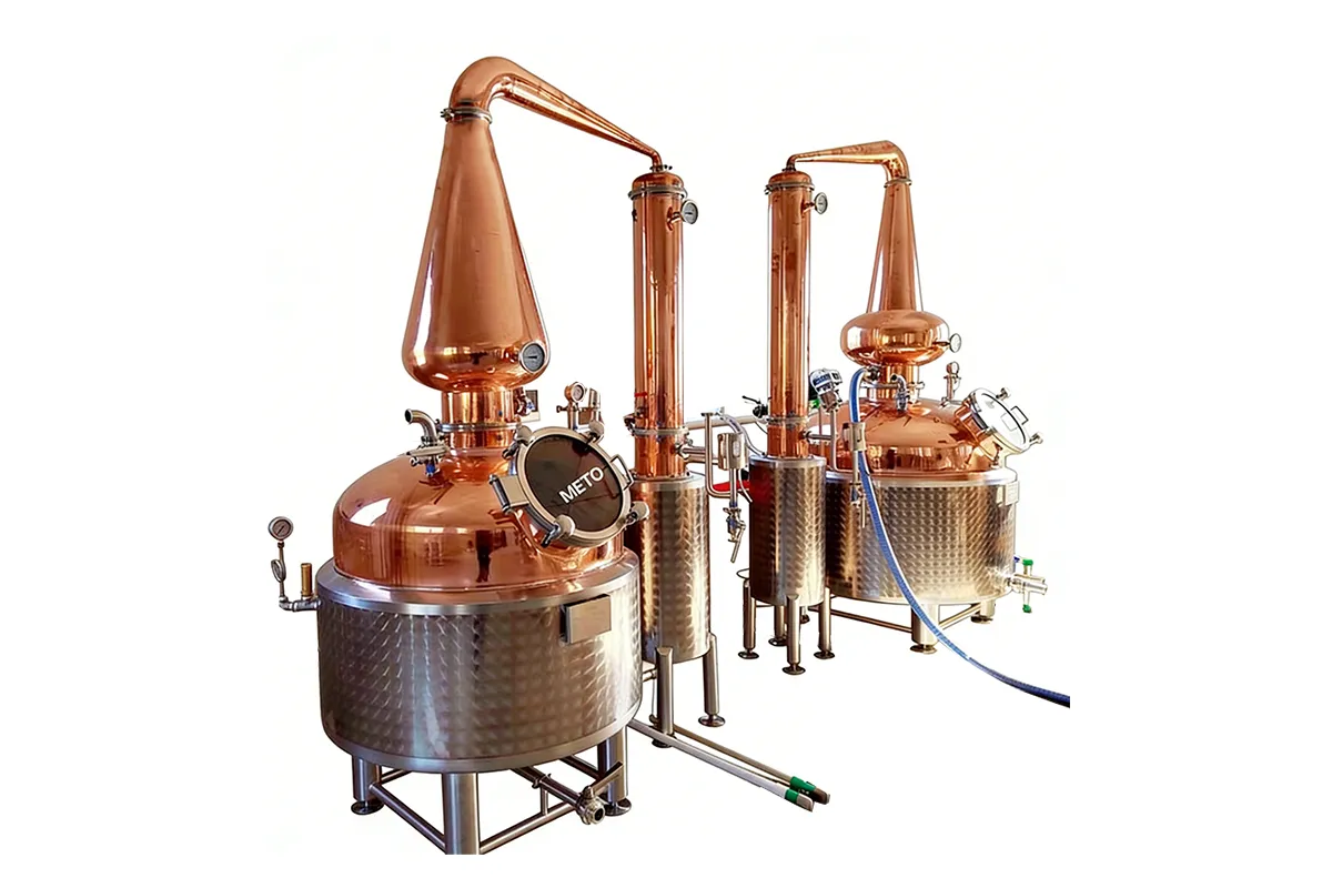 METO 1000 L Pot Still Equipment ​