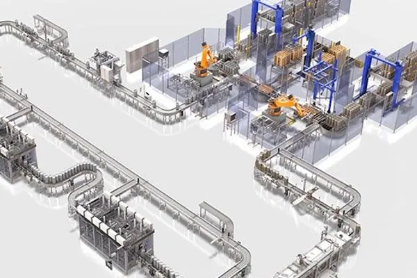 Fully Automatic Keg Cleaning and Filling Line​