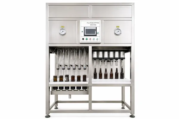 Semi-Automatic Bottle Filling & Capping Machine