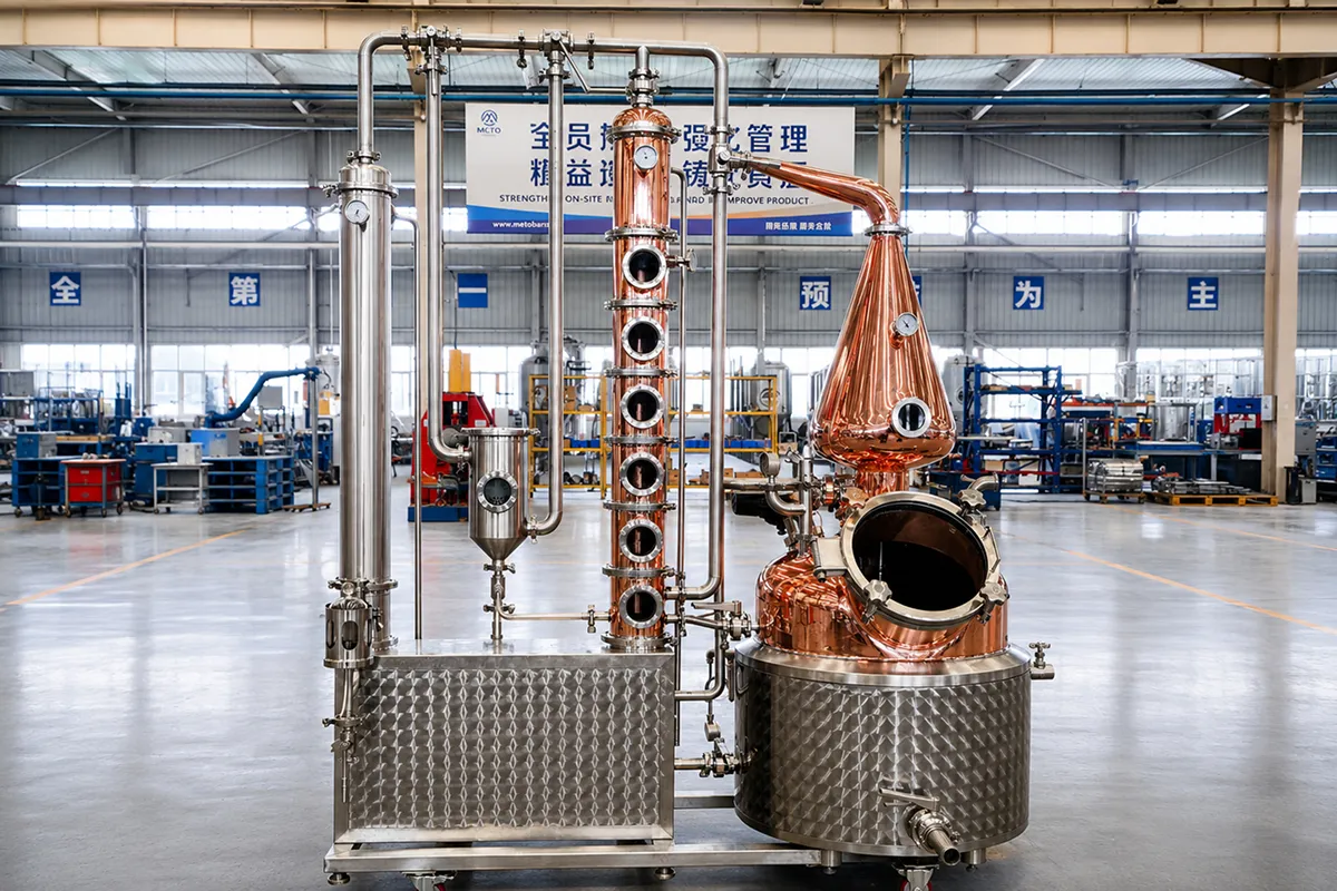 METO 300 L Column Distillation System
