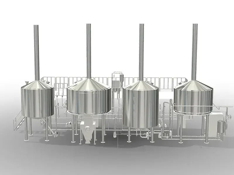 METO 2500 L Commercial Brewery Jpg