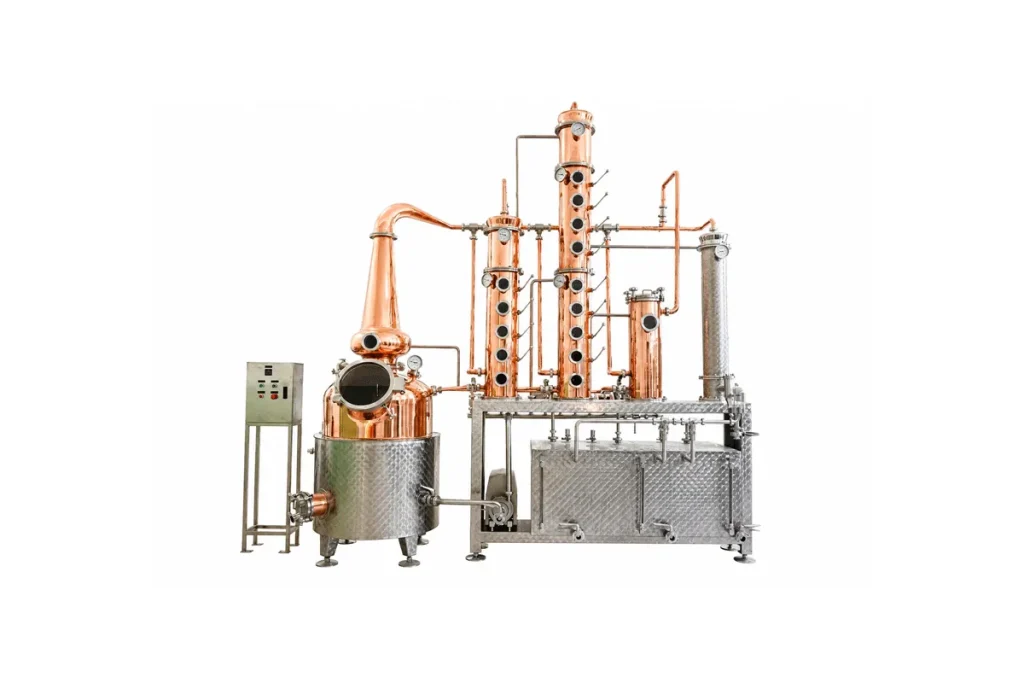 METO 500 L 1000 L Column Distillation System