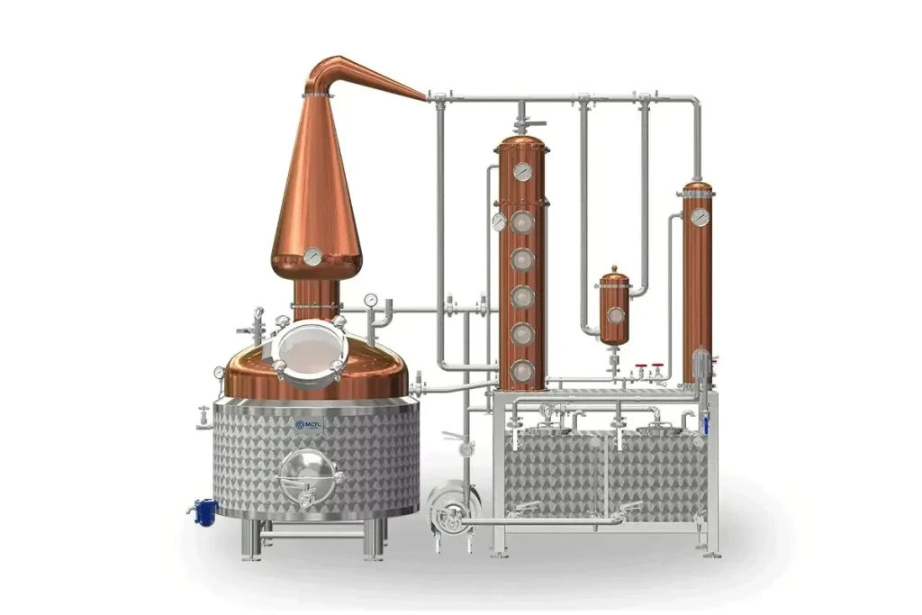 METO 800 L Column Distilling Equipment